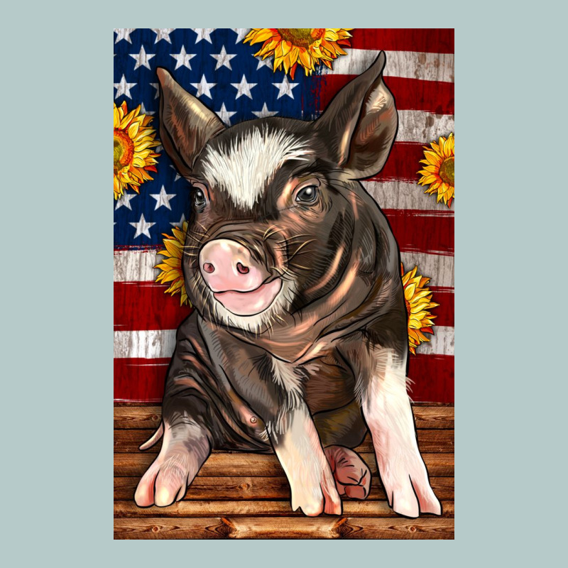 Western American Pig Heavy Core Tee by LillyAllenDesigns | Teevron