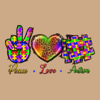 Peace Love Autism Vintage Hoodie | Teevron
