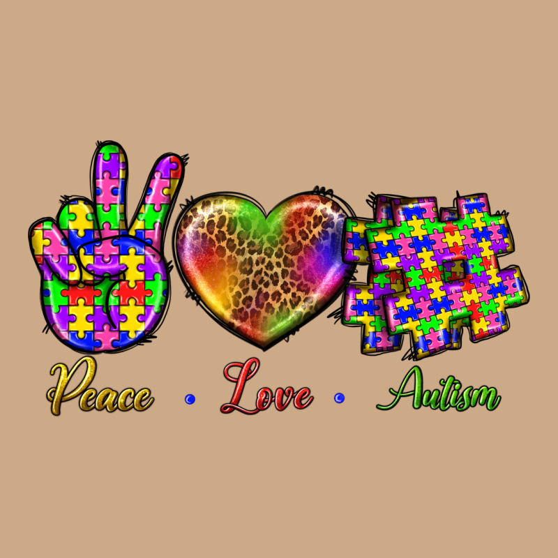 Peace Love Autism Vintage Hoodie by BundleAndBundleShop | Teevron