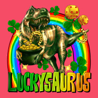 Luckysaurus St. Patricks Day Premium Sweatshirt | Teevron