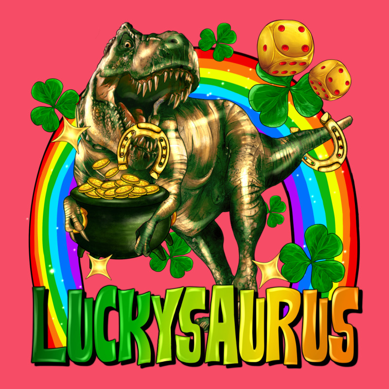 Luckysaurus St. Patricks Day Premium Sweatshirt by FaDigitalArtStudio | Teevron