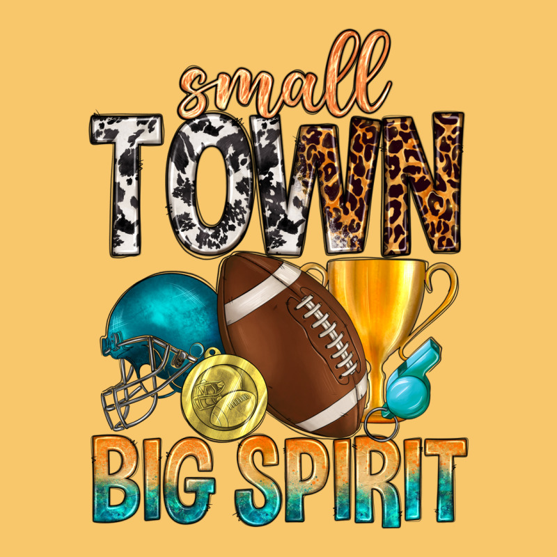 Small Town Big Spirit Vintage Hoodie by BundleAndBundleShop | Teevron
