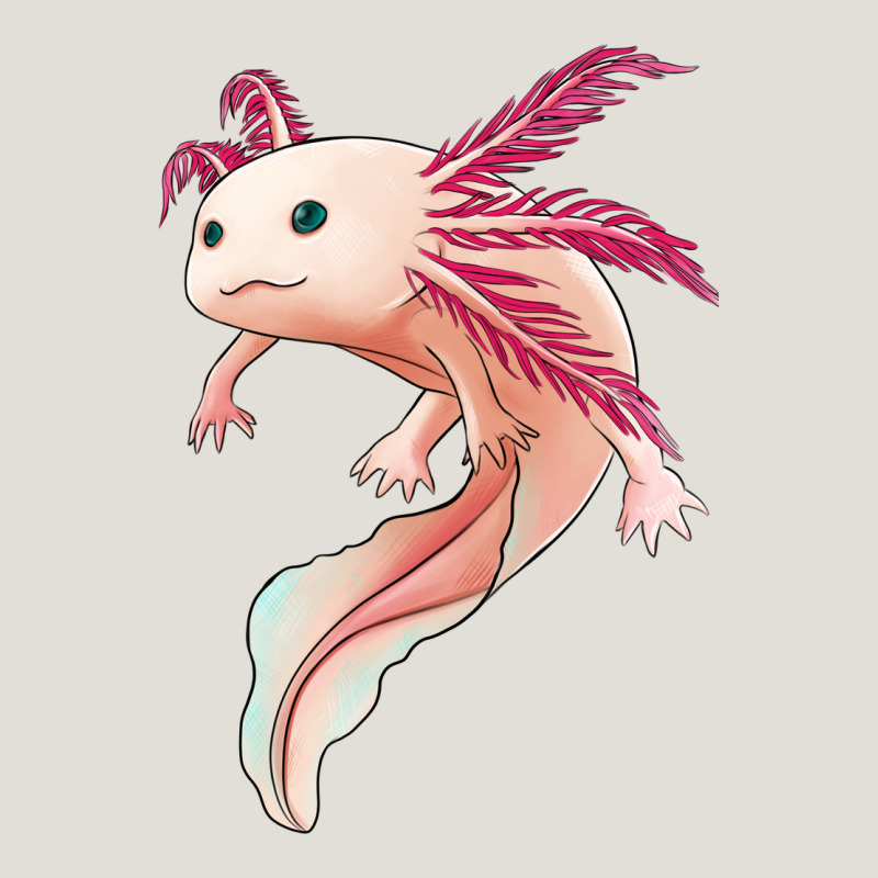 Axolotl Heavy Core Tee by Jasminsmagicworld | Teevron