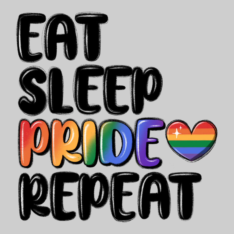 Eat Sleep Pride Repeat Premium Tee by MaliasSmallBusiness | Teevron