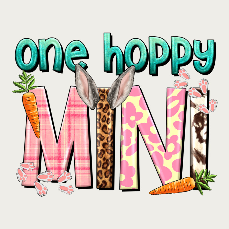 One Hoppy Mini Easter Day Zipper Hoodie by HowdyJamesFarm | Teevron