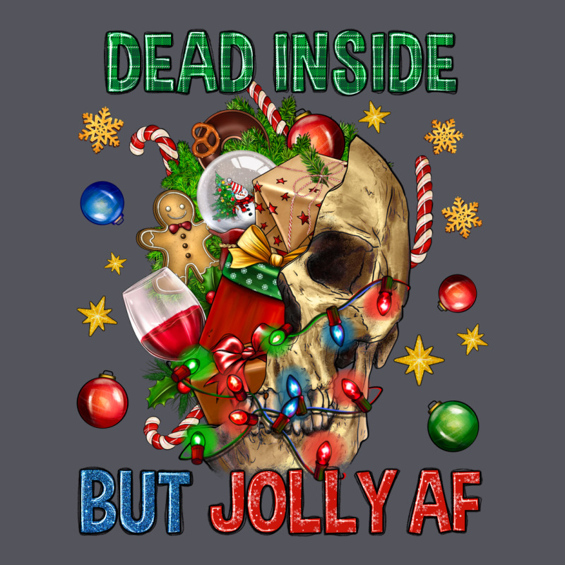 Dead Inside But Jolly Af Vintage Hoodie by BundleAndBundleShop | Teevron