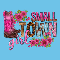Small Town Girl With Flowers Bbs Premium Sweatshirt | Teevron