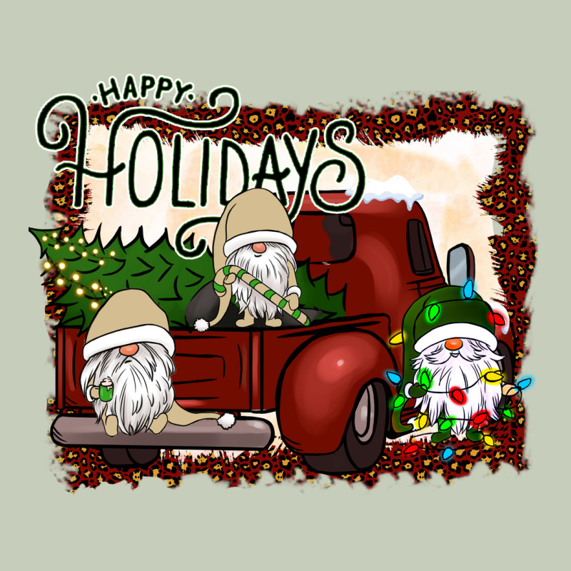 Happy Holidays Gnomes Christmas Truck Long Sleeve Tee by Bettercallsaul | Teevron