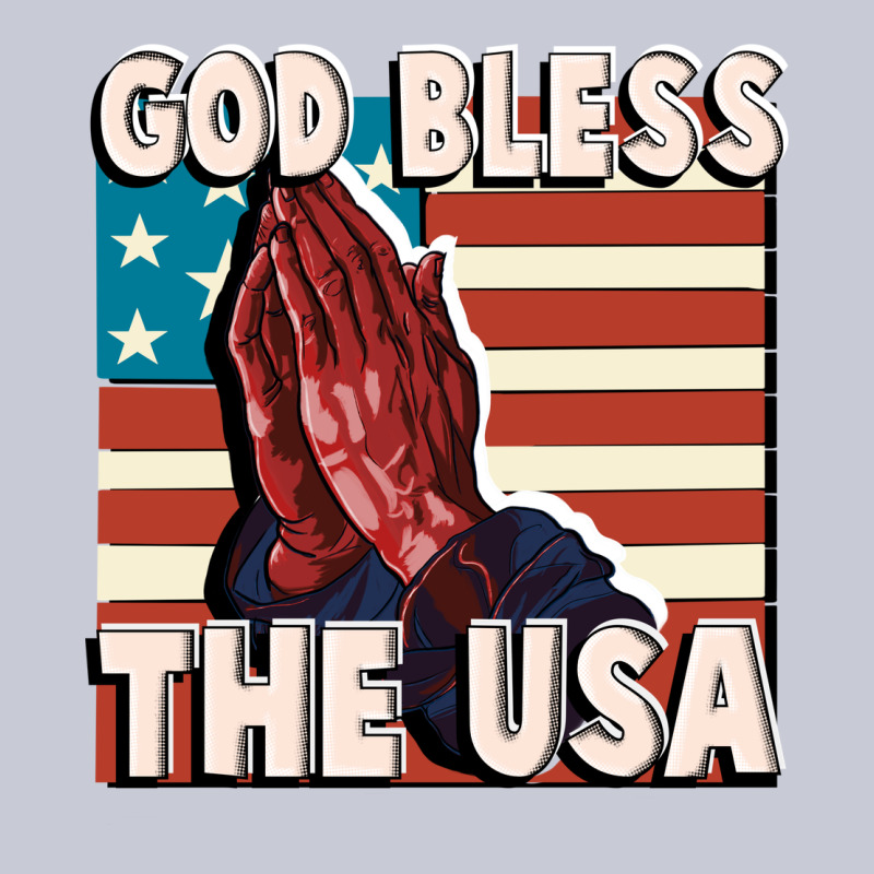God Bless The Usa Heavyweight Hoodie by FaDigitalArtStudio | Teevron