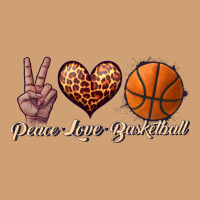 Peace Love Basketball Vintage Tee | Teevron