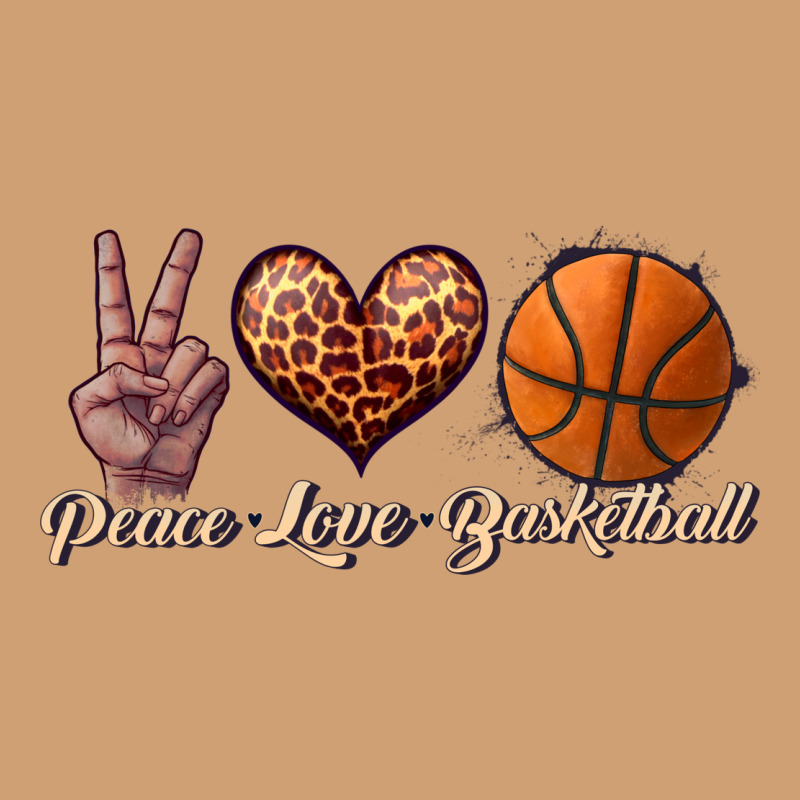 Peace Love Basketball Vintage Tee by JahusDesignShop | Teevron