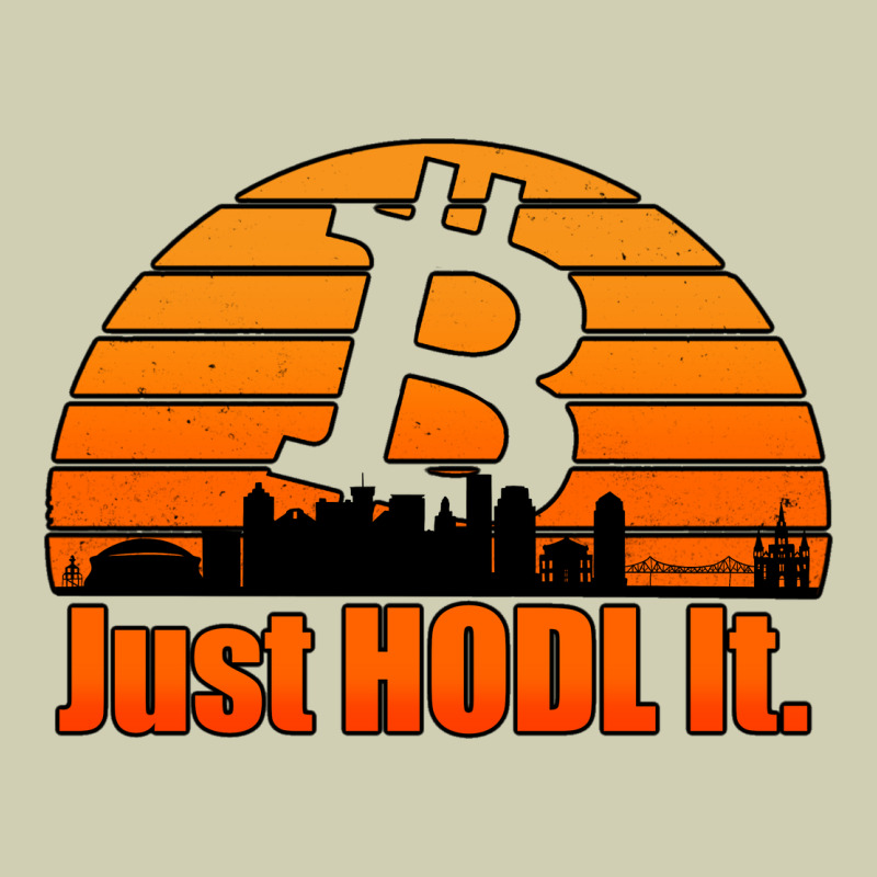 Just Hodl It New Orleans Skyline Retro Sunset Heavy Core Tee by Jasminsmagicworld | Teevron