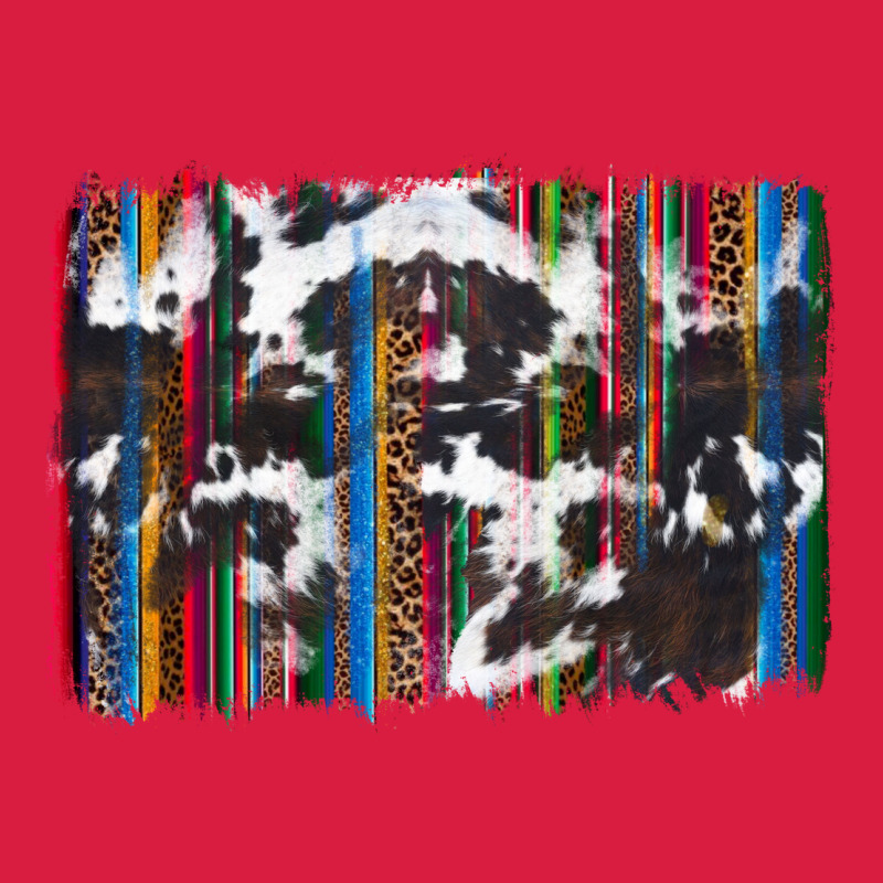Cowhide, Leopard Serape Backgraund Premium Hoodie by JahusDesignShop | Teevron