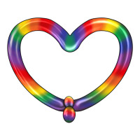 Lgbtq Heart Balloon | Teevron