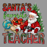 Santa's Favorite Teacher Vintage Hoodie | Teevron