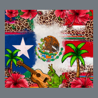 Mexican And Puerto Rico Flag Heavyweight Sweatshirt | Teevron