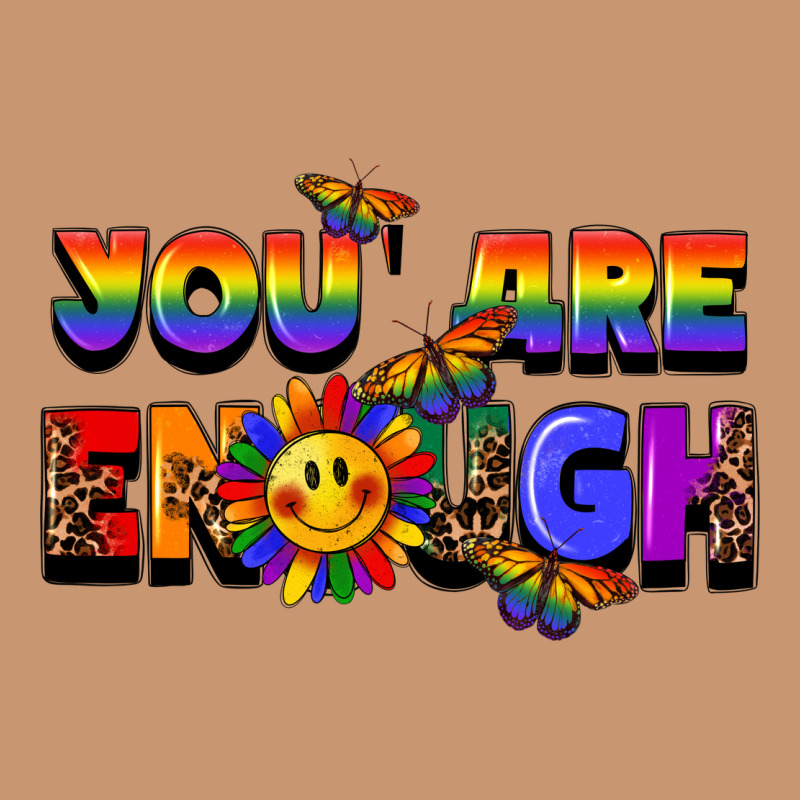 You Are Enough Heavyweight Hoodie by FaDigitalArtStudio | Teevron