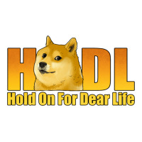 hodl hold on for dear life dogecoin | Teevron