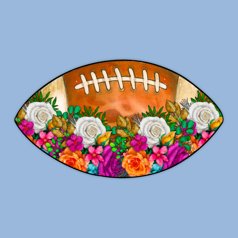 American Football Floral Premium Hoodie by CowCowDesign | Teevron