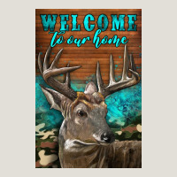 Western Buck Deer Garden Heavy Core Tee | Teevron