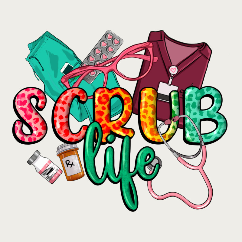 Scrub Life Zipper Hoodie by CowGirlArtShop | Teevron