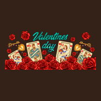 Valentines Day With Playing Cards Heavy Core Tee | Teevron