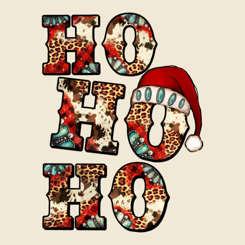Ho Ho Ho Western Christmas Ladies Tee by Jasminsmagicworld | Teevron