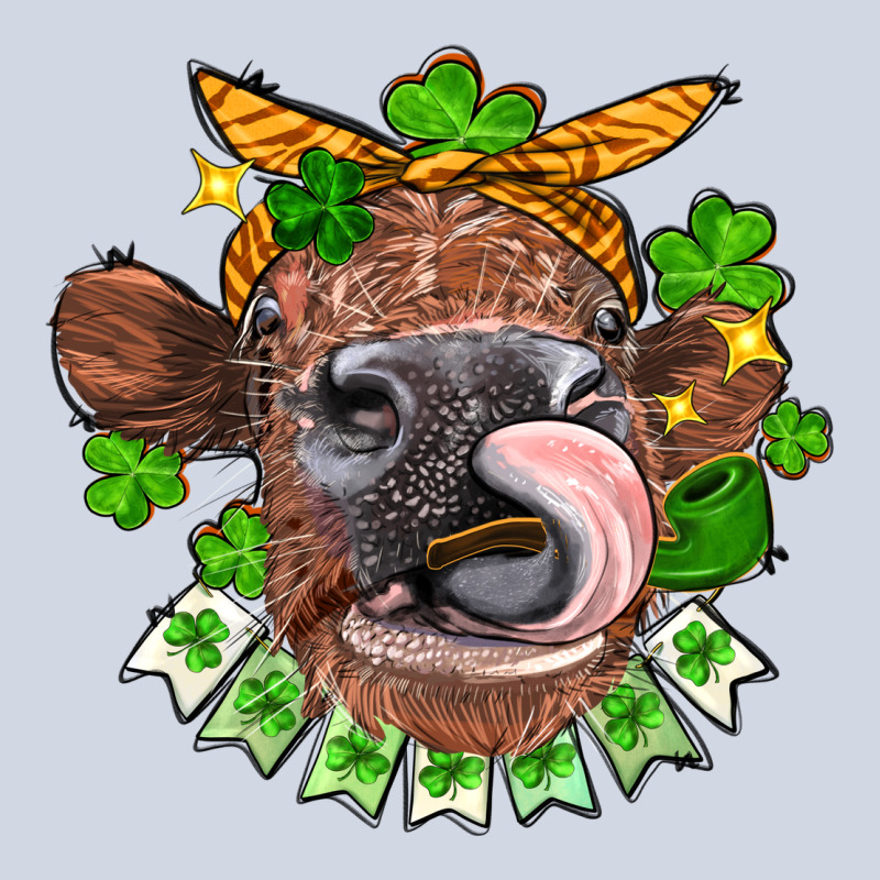 St. Patrick's Day Cow Premium Sweatshirt by FaDigitalArtStudio | Teevron