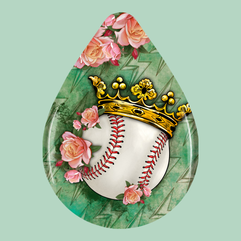 Baseball And Western Roses Teardrop  6 Classic Tee by BundleAndBundleShop | Teevron