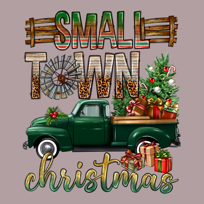 Small Town Christmas With Truck Vintage Hoodie by BundleAndBundleShop | Teevron