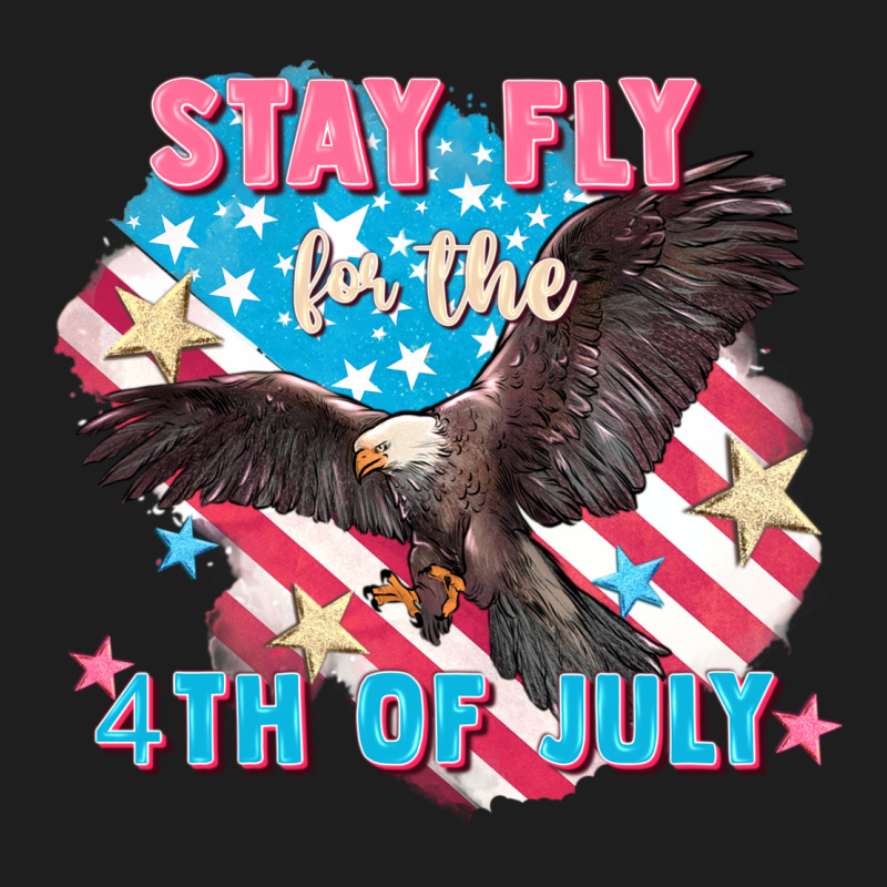 Stay Fly For The 4th Of July Heavyweight Hoodie by FaDigitalArtStudio | Teevron