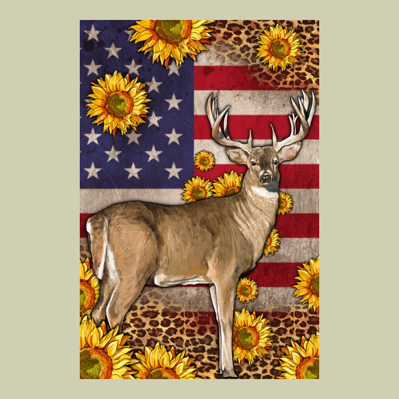 Western American Deer Heavy Core Tee by LillyAllenDesigns | Teevron
