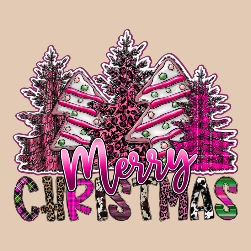 Merry Christmas Pink  Trees Urban Hoodie by CowhideDigitalArt | Teevron