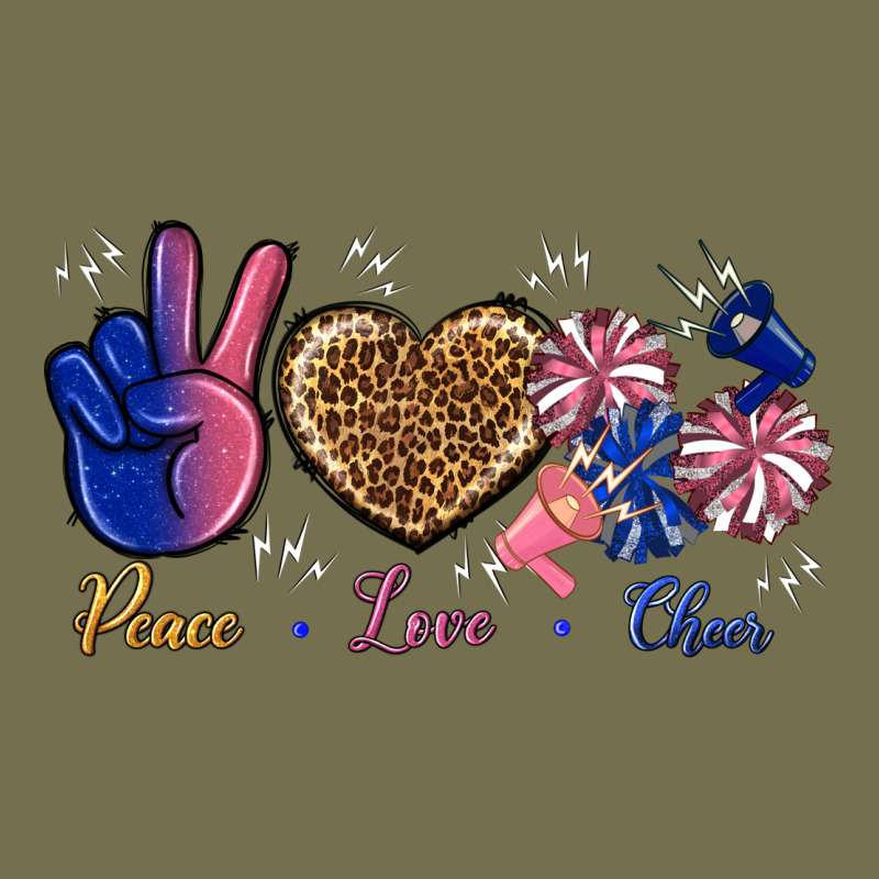 Peace Love Cheer Vintage Hoodie by BundleAndBundleShop | Teevron