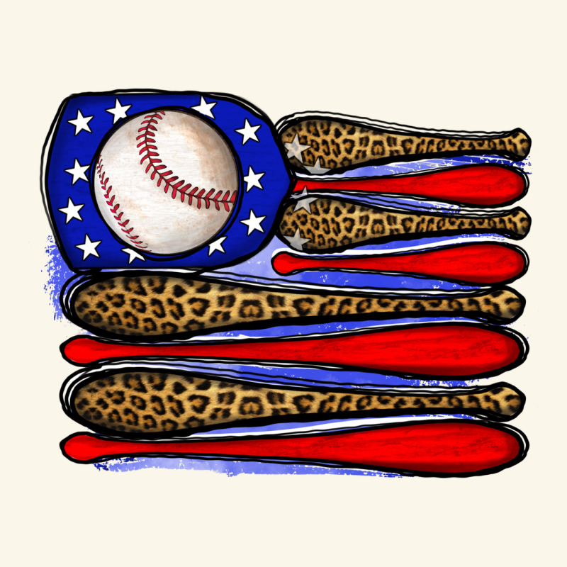 Leopard Baseball Flag3 Premium Hoodie by JahusDesignShop | Teevron