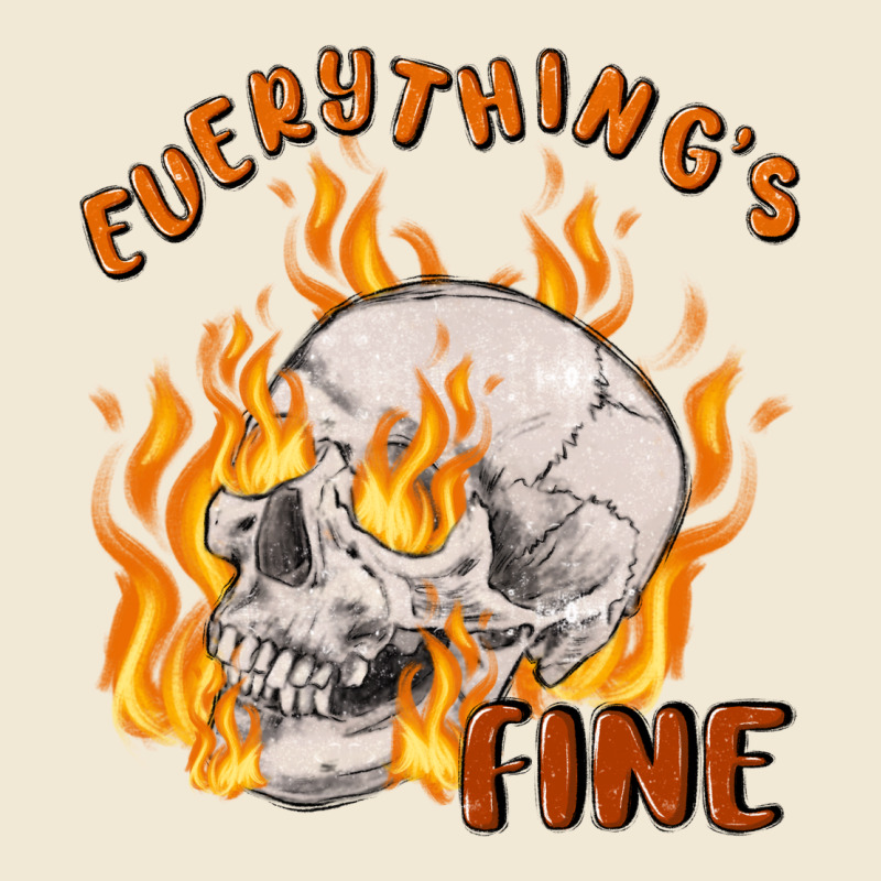 Everything's Fine Premium Tee by MaliasSmallBusiness | Teevron
