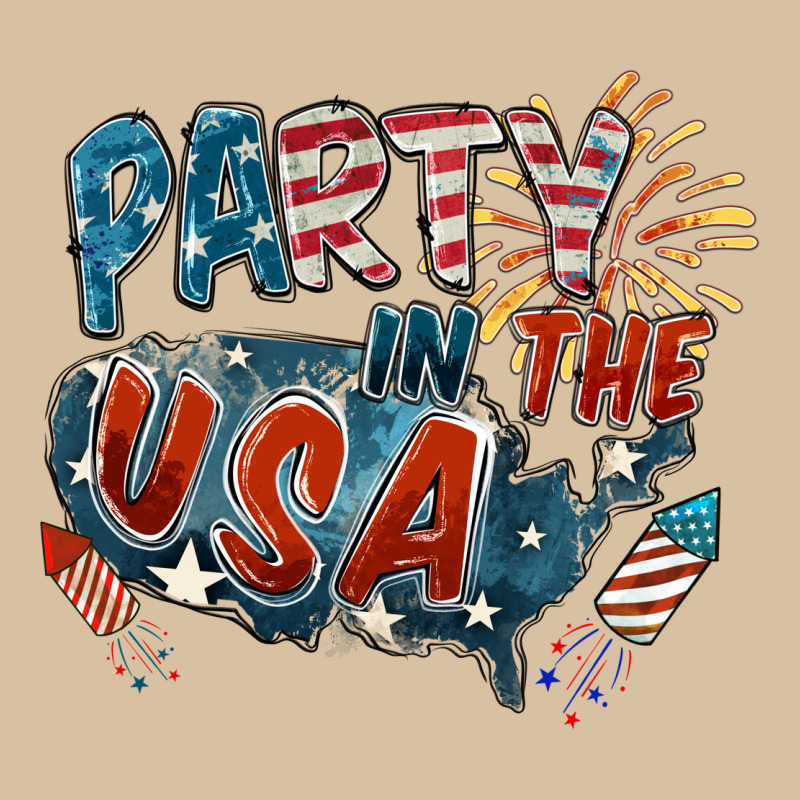 Party In The Usa Heavyweight Hoodie by FaDigitalArtStudio | Teevron