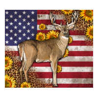 Western American Flag And Deer | Teevron