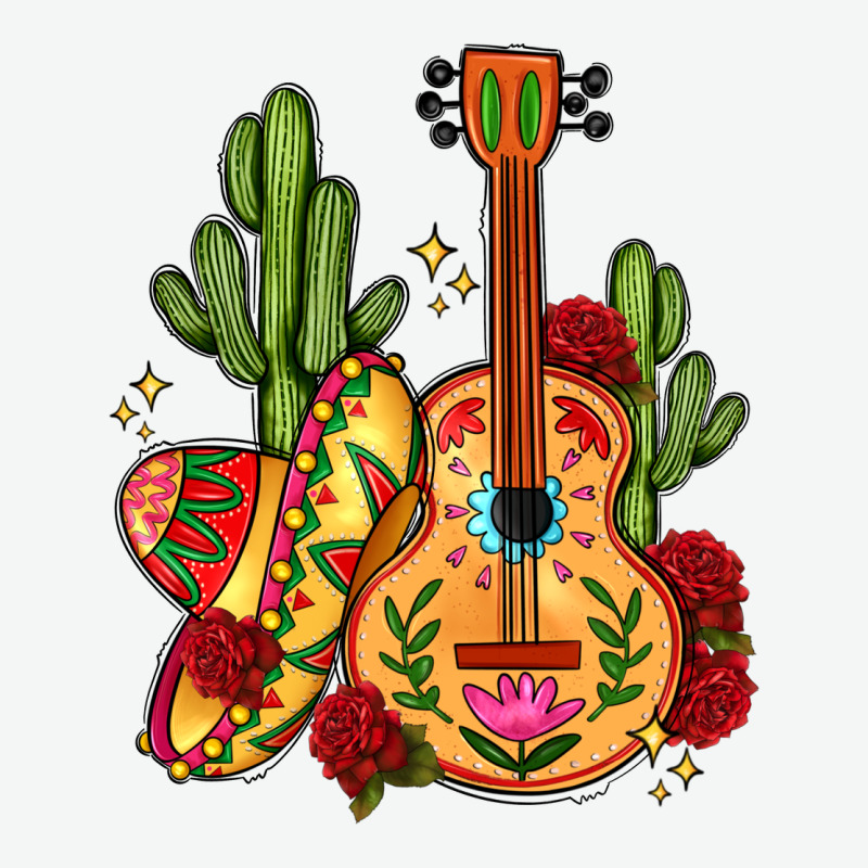 Mexican Guitar Urban Heavy Tee by LillyAllenDesigns | Teevron