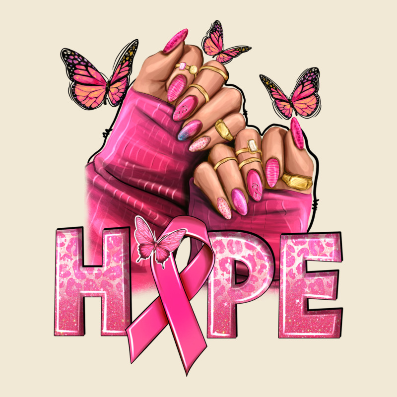 Hope Cancer Nails Ladies Tee by NancyCooperArtShop | Teevron