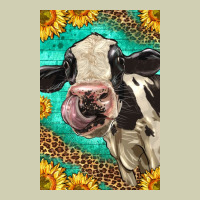 Western Holstein Cow Heavy Core Tee | Teevron
