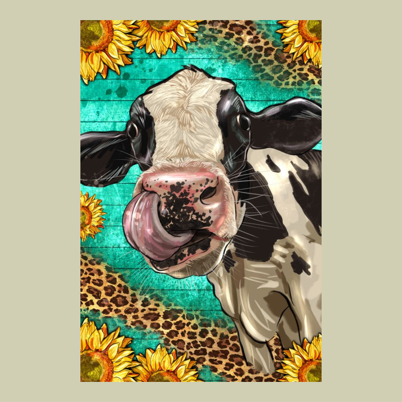 Western Holstein Cow Heavy Core Tee by LillyAllenDesigns | Teevron