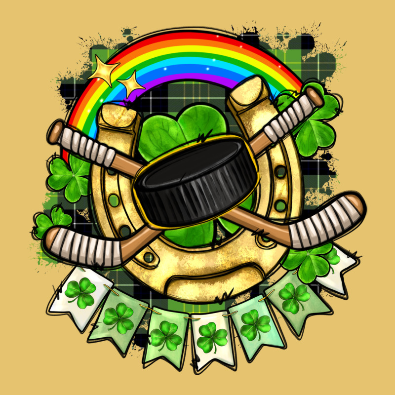 St. Patrick's Day Hockey Premium Sweatshirt by FaDigitalArtStudio | Teevron