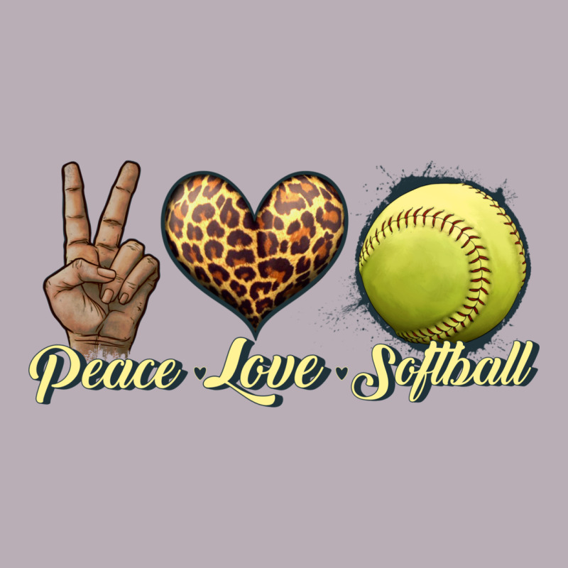 Peace Love Softball Vintage Tee by JahusDesignShop | Teevron