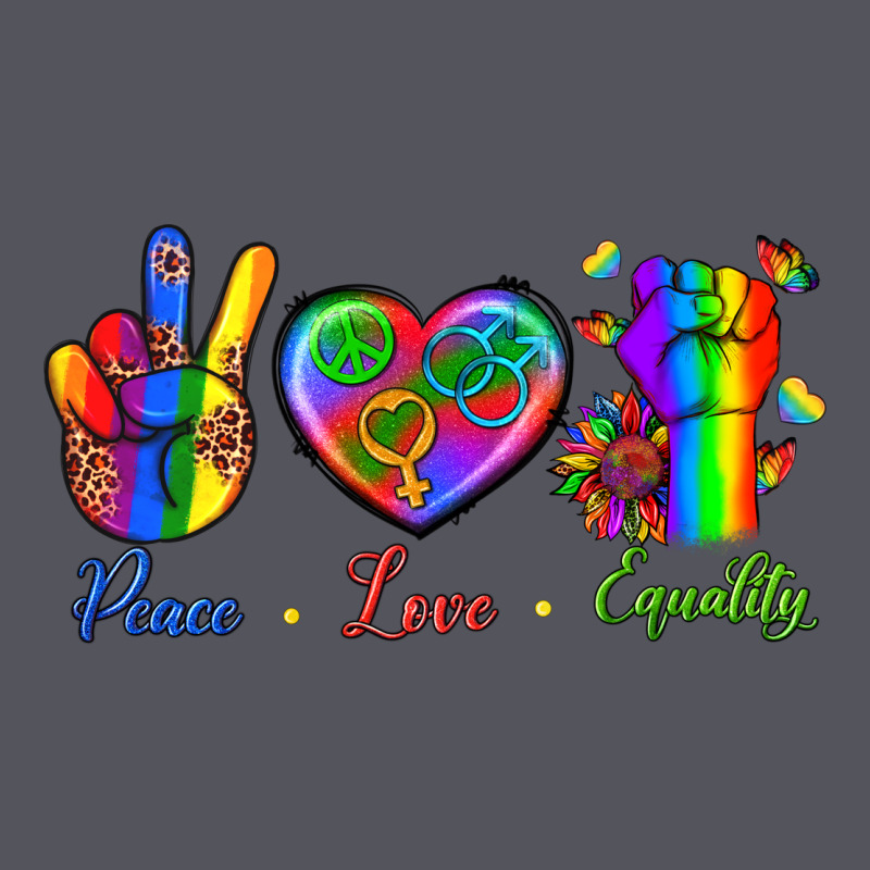 Peace Love Equality Vintage Hoodie by BundleAndBundleShop | Teevron