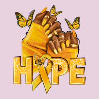 Hope Yellowribbonchildhood Cancer Nails Ladies Tee | Teevron