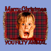 Merry Christmas You Filthy Animal Long Sleeve Tee | Teevron
