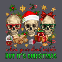 When Your Dead Inside But It's Christmas Vintage Hoodie | Teevron
