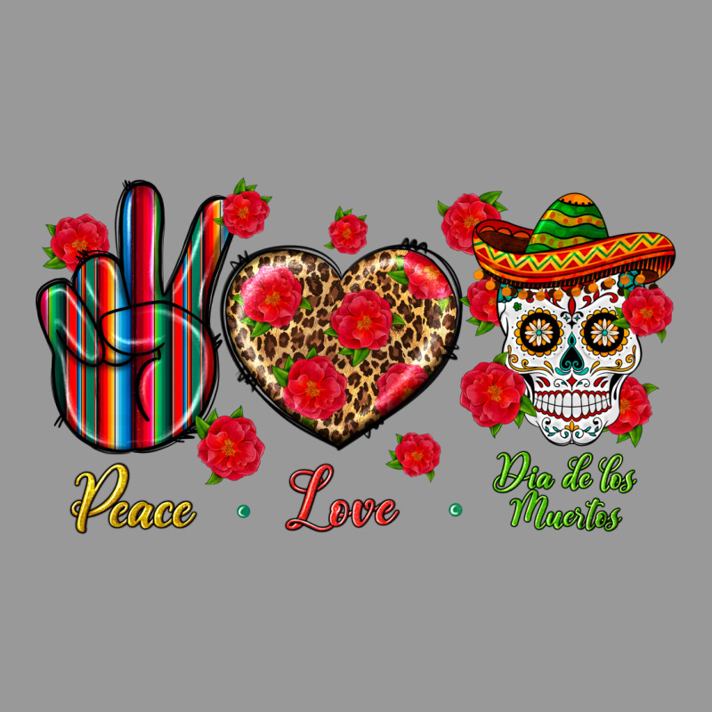 Peace Love Dia De Los Muertos Vintage Hoodie by BundleAndBundleShop | Teevron