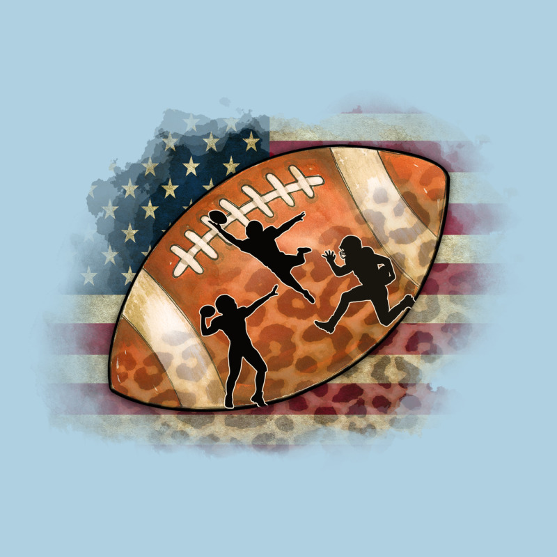 American Football Flag Players Premium Hoodie by CowCowDesign | Teevron